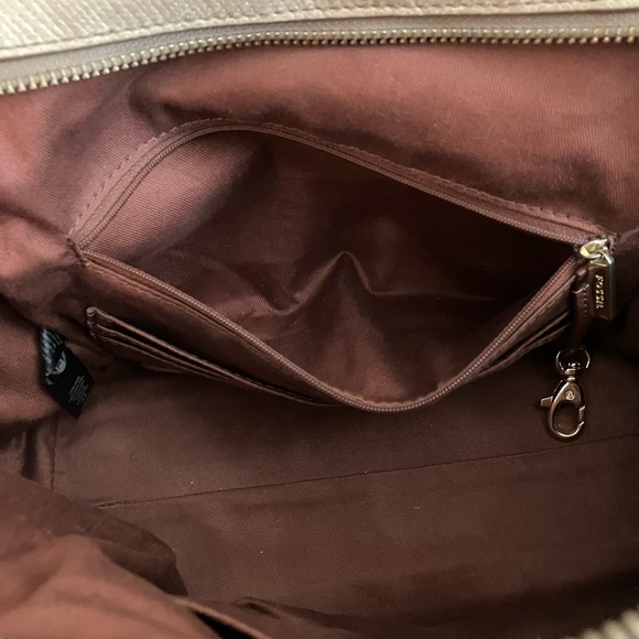 Gold Fossil Sydney Crossbody Satchel - Picture 5 of 7